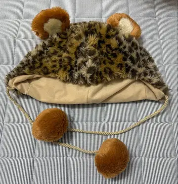 유니버셜 USJ 핑크 팬서 모자 레오파드 레어 표범 무늬