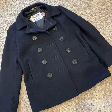 [ Schott 피코트 ] 새상품급 U.S. 740N 16 다크 네이비