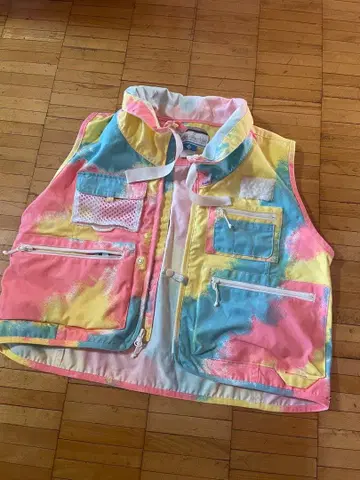 컬럼비아 멀티 컬러 낚시용 조끼