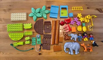 새상품급 덤 포함 LEGO DUPLO 세계의 동물 정글 탐험 #10906