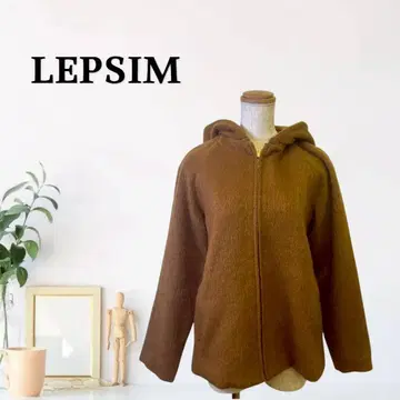 zG671 [ S ] LEPSIM 후드티 후디 드롭 숄더