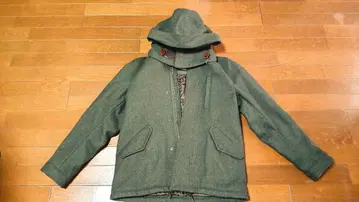 UNITED ARROWS 남성용 모즈 코트 S 사이즈 올리브 그린