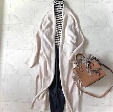 새상품급*두지엠 클라세 Twins cotton 롱 가운 코트 muse