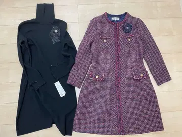 슈퍼 뷰티 코트 원피스 세트