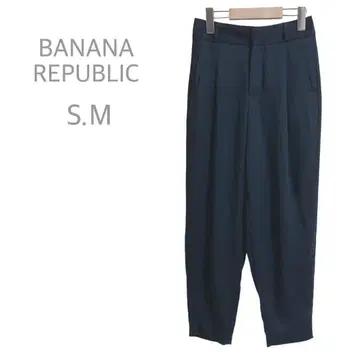 [ 바나나리퍼블릭 ] 테이퍼드 팬츠 슬랙스 어른스러운 깔끔함 네이비