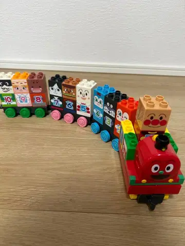 호빵맨 SL맨과 숫자 블록