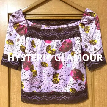 [ 상태 좋음 ] 00s HYSTERIC GLAMOUR 해골 티셔츠