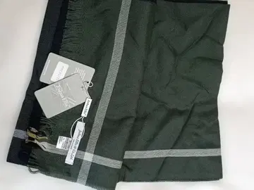 Joshua Ellis 울 100% 체크 스톨