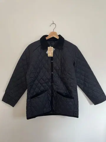 [ 미사용 새상품 ] 무인양품 남성용 퀼팅 코트 S 그레이 경량 아우터