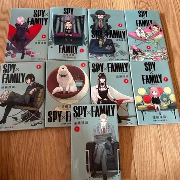 스파이 패밀리 코믹스 9권까지, 미사용품