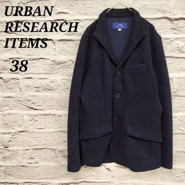 어반 리서치 아이템즈 [ 38 ] 테일러드 자켓 트위드 네이비