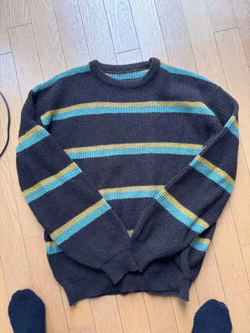 구제 니트 울 혼방 노브랜드