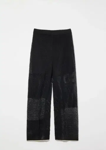 [ Eaphi ] LOTUS PATTERN LACE KNIT PANTS
