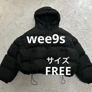 wee9s 볼륨 슬리브 후디 다운