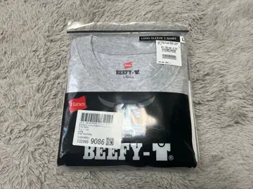 [HANES] BEFFY LONGSLEEVE TEE 헤비웨이트