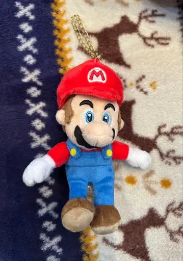 슈퍼 마리오 봉제 인형 키링 Nintendo