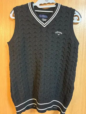 캘러웨이 여성용 베스트 M 블랙 집에서 시착만 한 상품