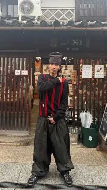 구제 니트 스웨터