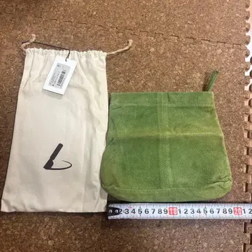 새상품 츠치야 가방 제조소 기획 아이템 패치 파우치