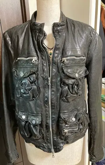 닐바렛 가죽 자켓