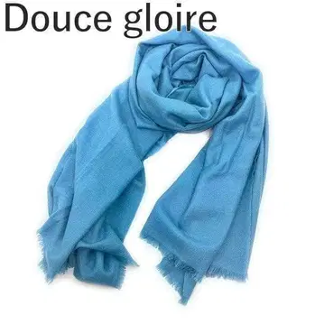 두즈 글로와르 douce gloire 캐시미어 스톨 머플러 파랑
