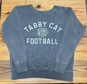 mixta TABBYCAT FOOTBALL 맨투맨 흑먹색