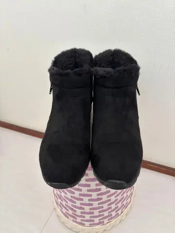 ELLE PLANET 블랙 숏부츠