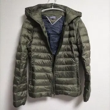 TOMMY HILFIGER 후드 부착 다운 자켓 XS