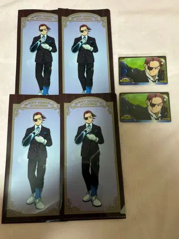 나의 히어로 아카데미아 히로아카 줄리오 티켓 파일 카드 6세트