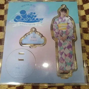 히나타자카46 타카이 리카 2025년 유카타 아크릴 스탠드 키링 미개봉