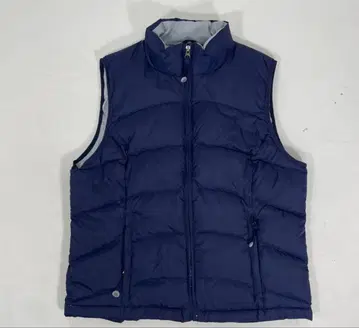 L.L.Bean 구스 다운 다운 베스트 네이비 L