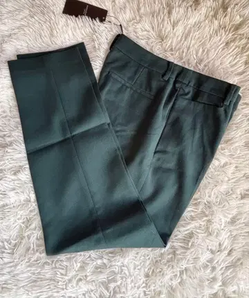 매킨토시 스테디셀러 팬츠 새상품 38 다크 그린
