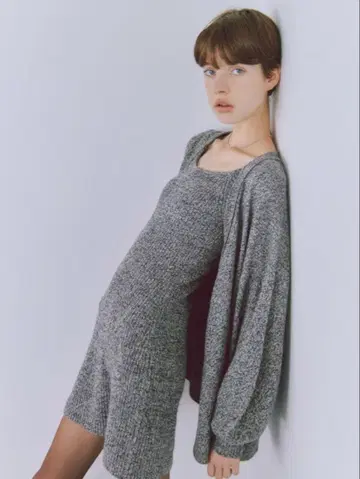 SNIDEL 미니 니트 세트 원피스