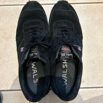 WALSH 노먼 월시 블랙 스니커즈 44