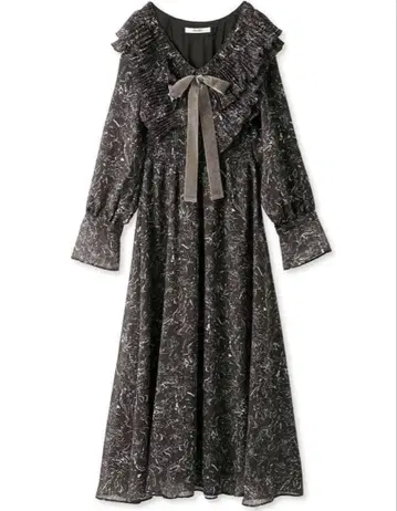 snidel 플리츠 컬러 프린트 원피스 0