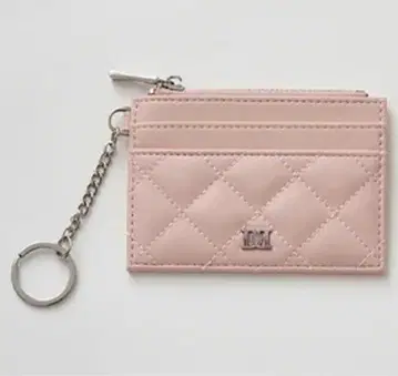다리치 DD 로고 퀼팅 트래블 세트 카드 지갑 핑크 pnk