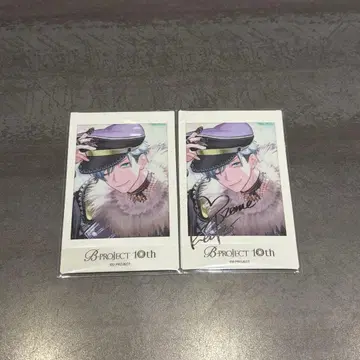 아이젠 켄토 폴라로이드 금박 사인