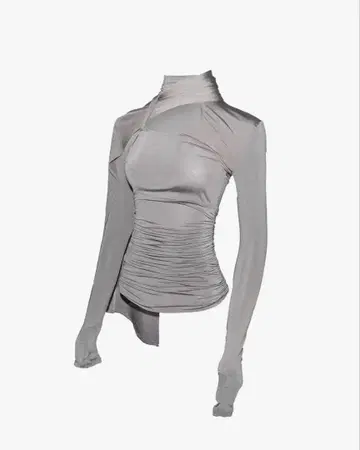 theredthread S asymmetric drape tops