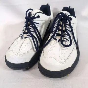 DOUBLE STAR 골프용 스파이크 화이트/네이비