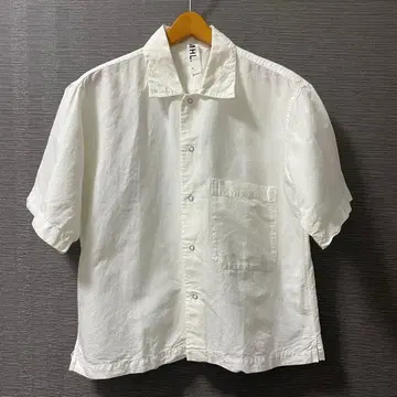 MHL. 화이트 반팔 셔츠 S