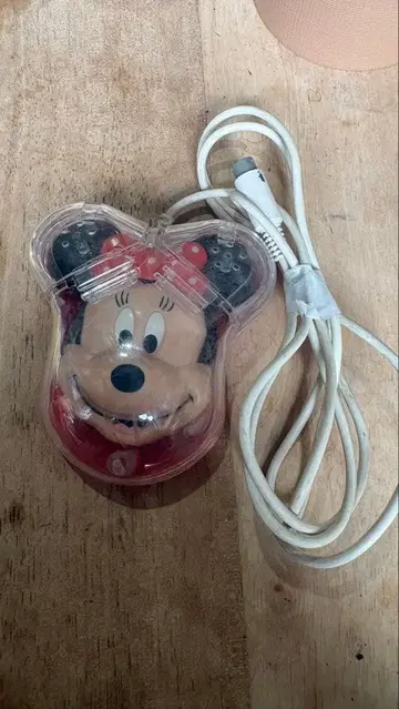 디즈니 미니 마우스 컴퓨터 마우스 투명 마우스