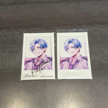 아이젠 켄토 폴라로이드 금박 사인