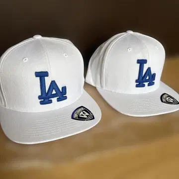 로스앤젤레스 다저스 야구 모자 화이트