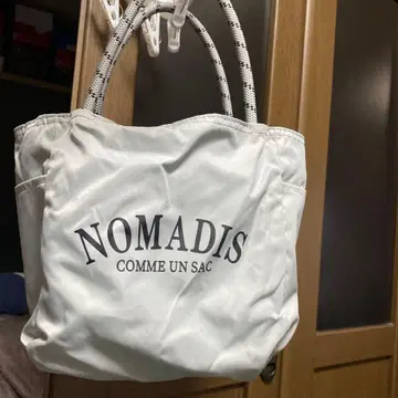 NOMADIS 라이트 그레이 토트백 S
