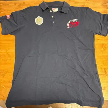 MASTER BUNNY EDITION 네이비 피케 셔츠