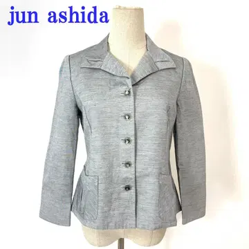 준 아시 다 테일러드 자켓 그레이 폴리에스테르 9 C4854