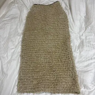 Eaphi FLUFFY TIGHT SKIRT 베이지