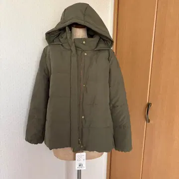 택 포함 해시 아쉬 다운 자켓