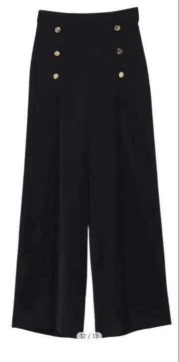 [ 택 포함 새상품 ] 박스 턱 마린 팬츠 Navy S 사이즈