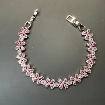 보석 팔찌 핑크 다이아몬드 미사용 새상품 새상품급 669